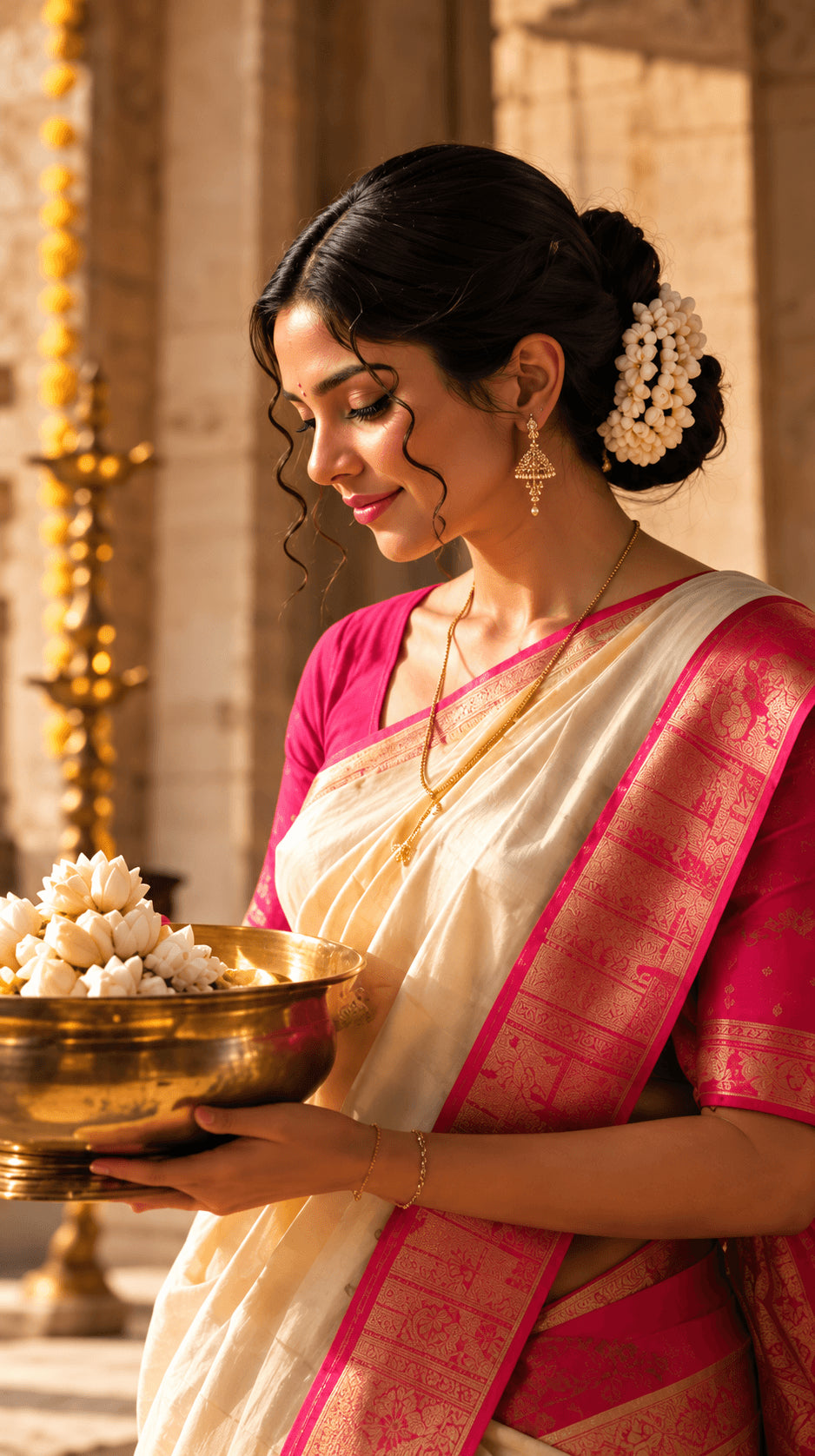 Housewarming Occasion Saree