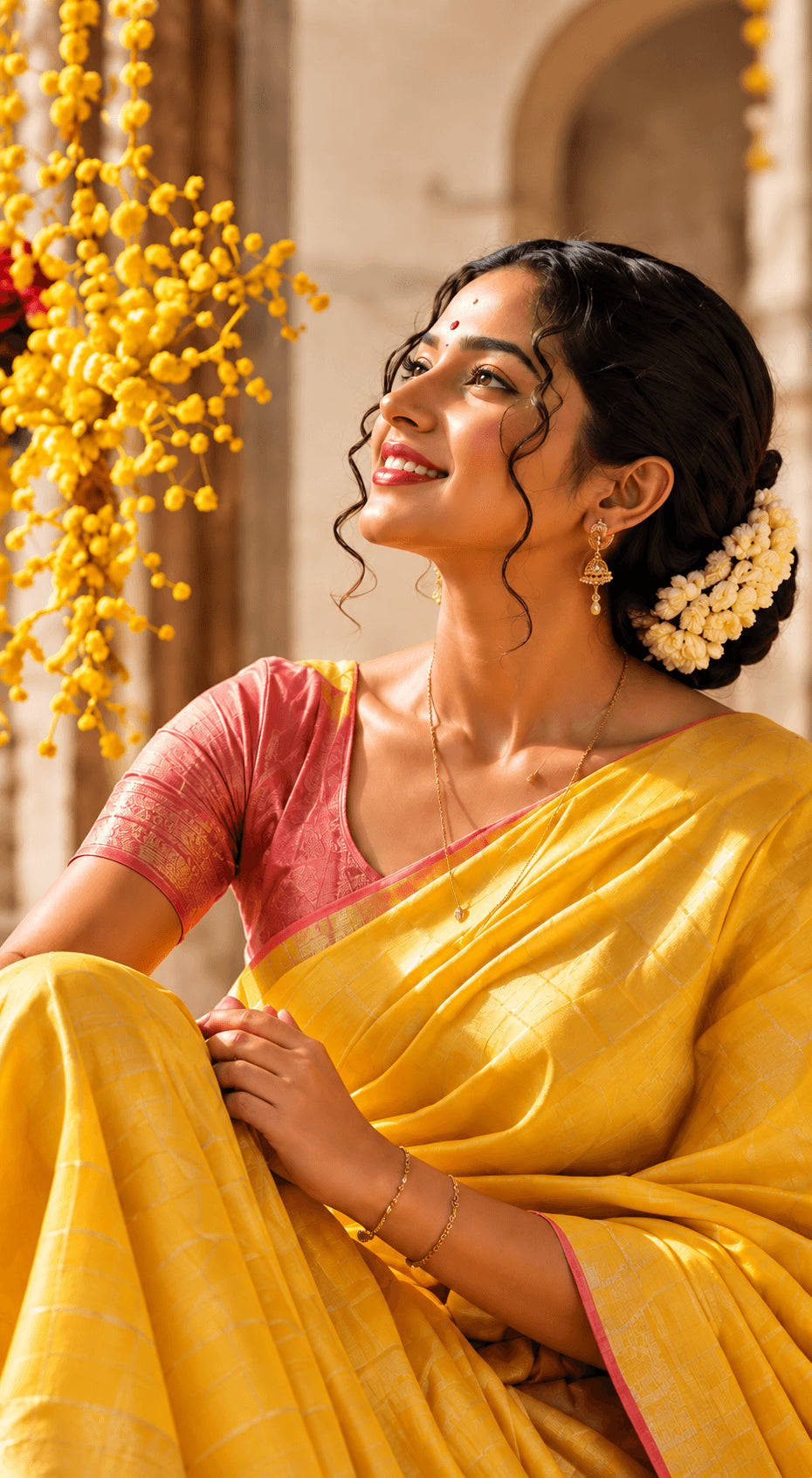 Vishu Occasion Saree